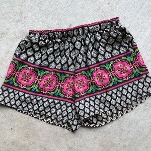 Cute patterned summer shorts